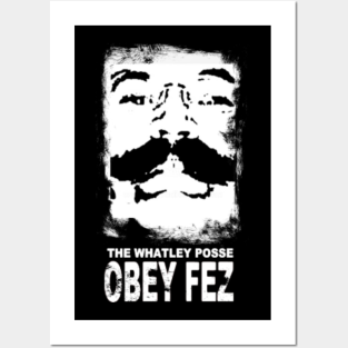 Obey Fez Wall Art - obey fez posse by whosfabrice